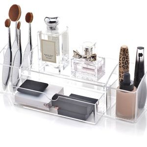 Transparent Makeup Organizer